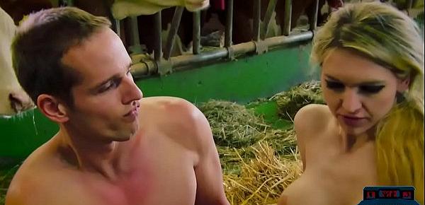  Sex robot malfunctions and cheats on her master in a barn
